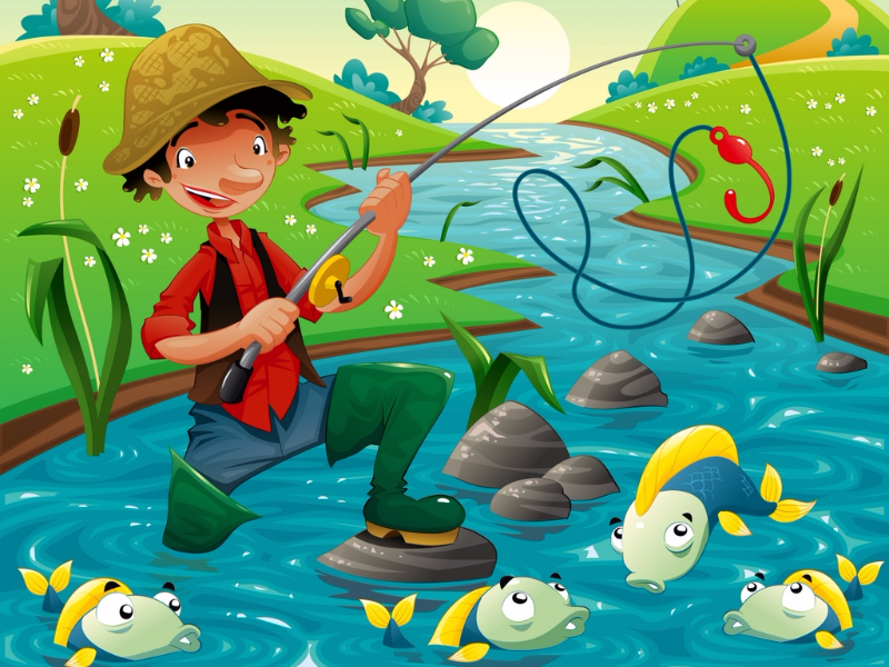 Дети на рыбалке. Рыбак для детей. Мальчик ловит рыбу. Рыбаки для дошкольников. Про рыбалку для детей