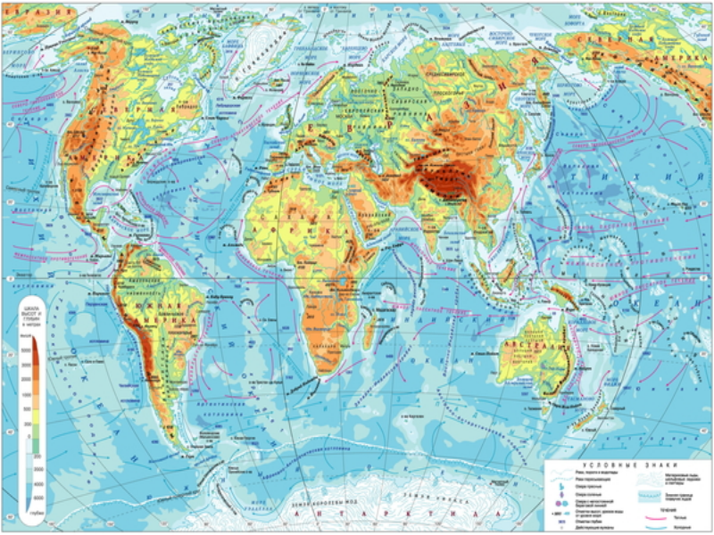 Карта мира puzzle